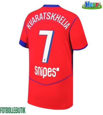 Paris Saint-Germain Khvicha Kvaratskhelia #7 Tredje Tröja 2025-26 Kortärmad